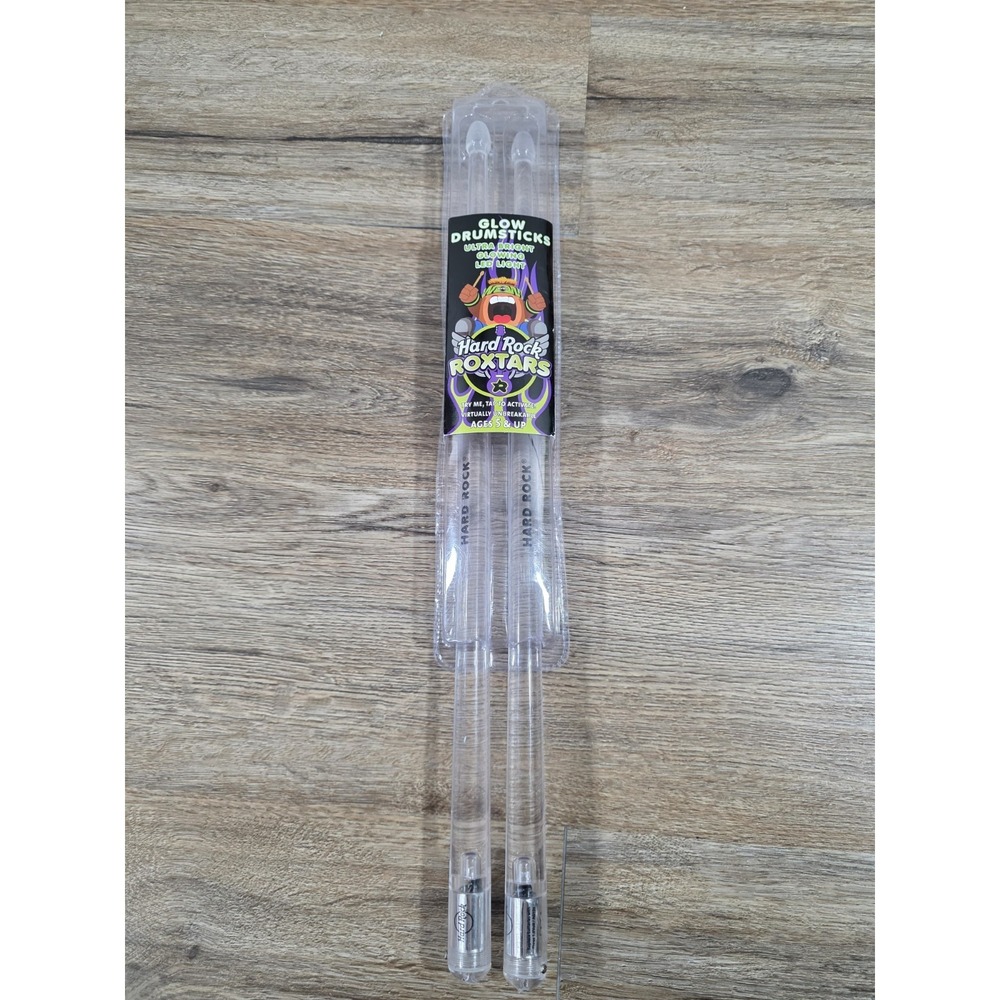 2018 Hard Rock Glow Drums Sticks Roxstar Glowing LED Light